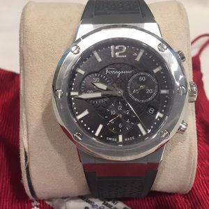 Brand new Salvatore ferragamo chronographe quartz